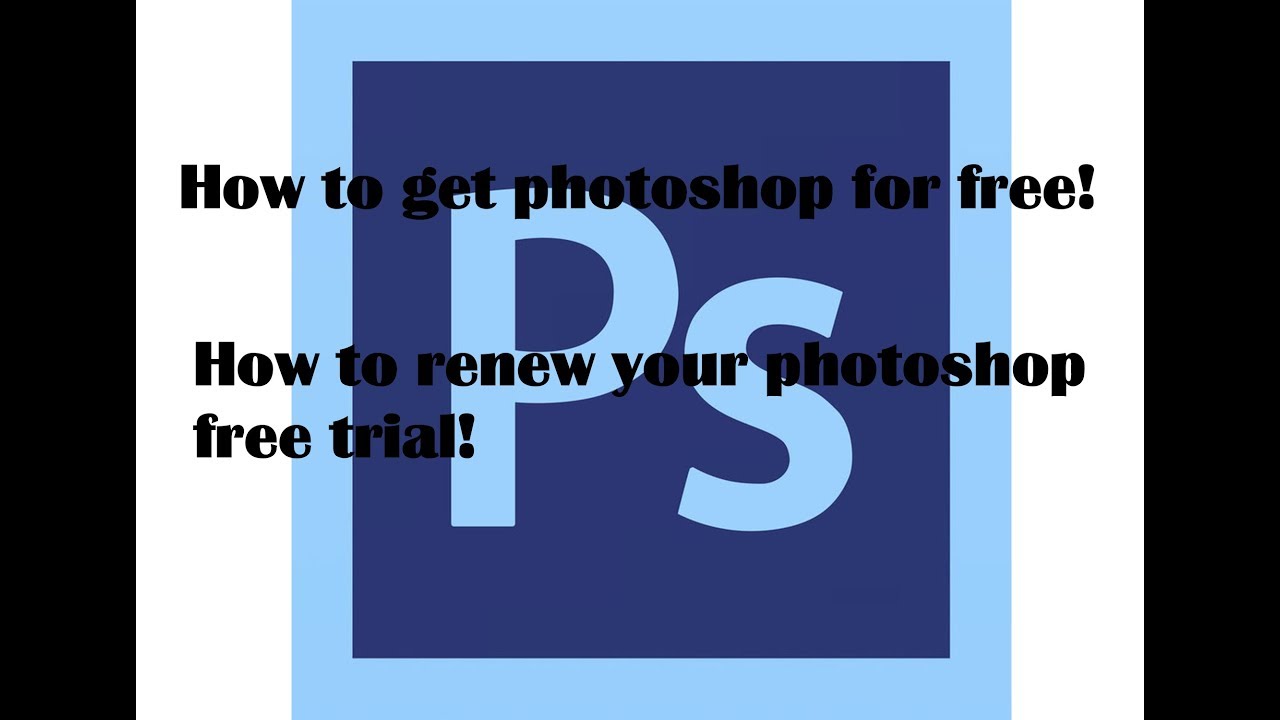 get photoshop for trial renewed free mac